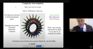 QC0001: John G. Williamson: Complexity From Simplicity, Part 1