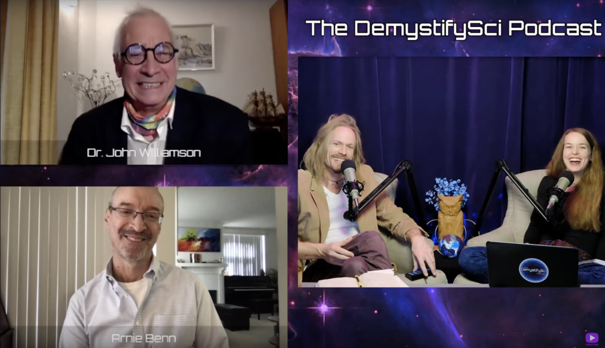 QV0114: John Williamson & Arnie Benn Talk Quicycle Science on the DemystifySci Podcast
